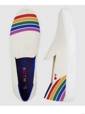Rothy's SF Pride Limited Edition Rainbow Loafers